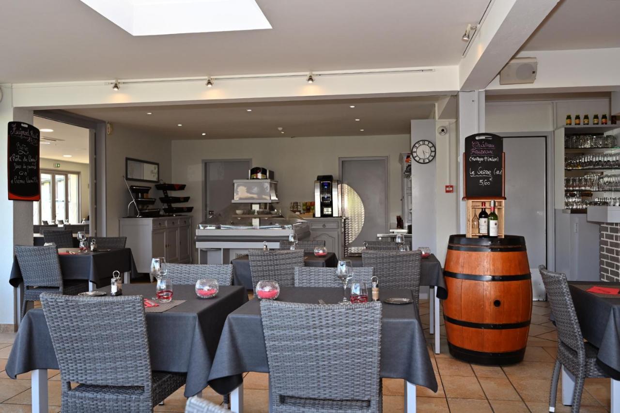 Logis Hotel Horus Restaurant Les Bruyeres Toulenne Bagian luar foto